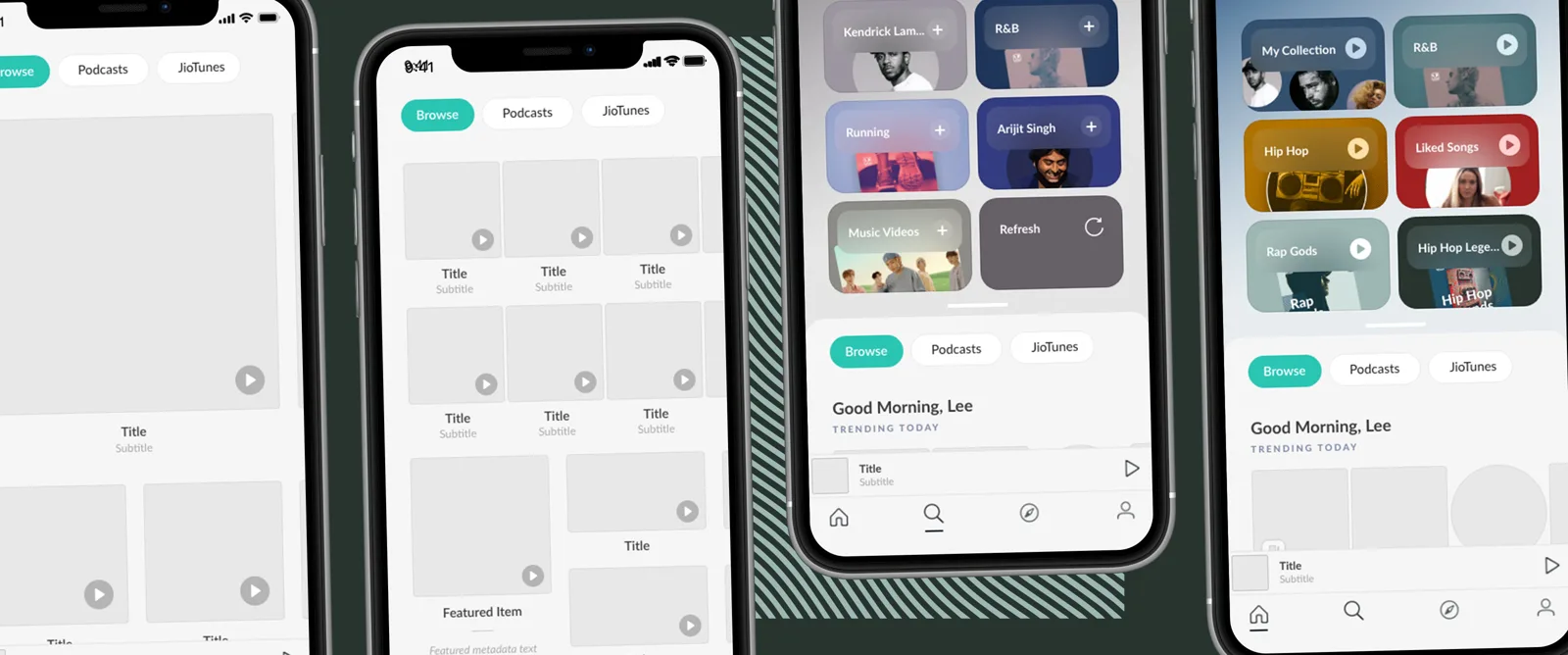 JioSaavn — Home experiments