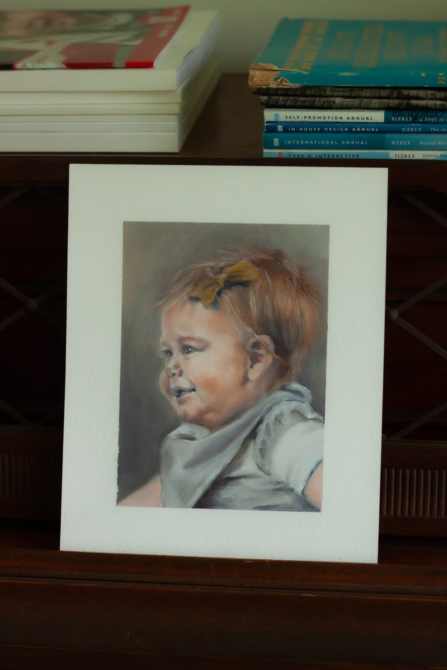 Study – Blake — additional view, oil painting by Leeann Sheely