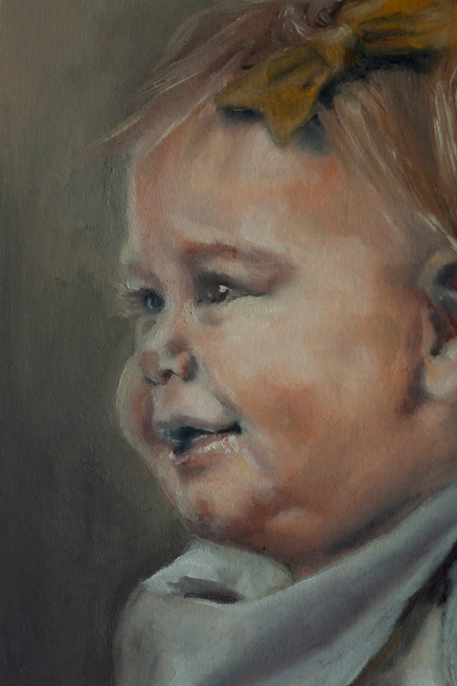 Study – Blake — additional view, oil painting by Leeann Sheely