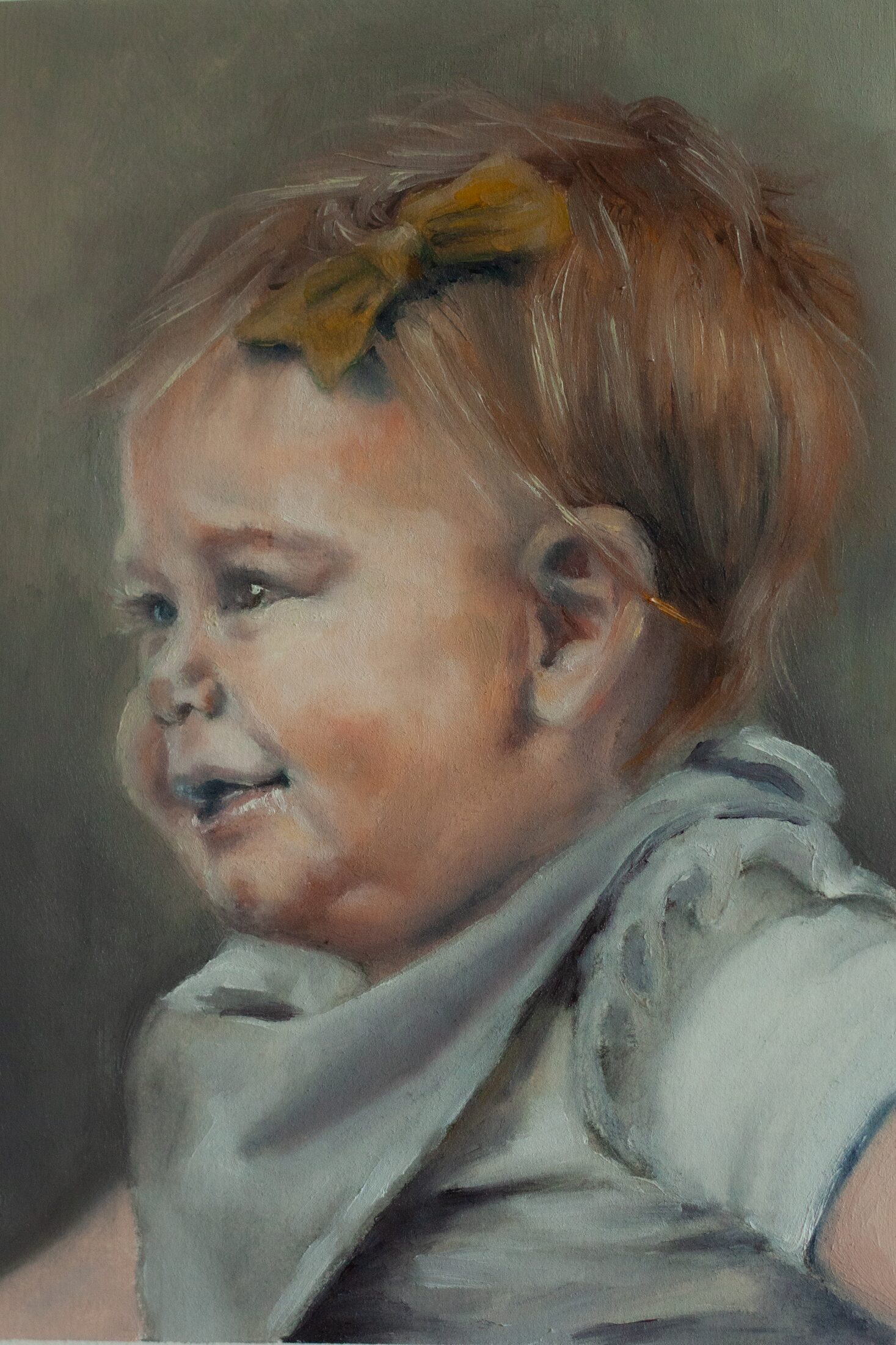 Study – Blake — additional view, oil painting by Leeann Sheely