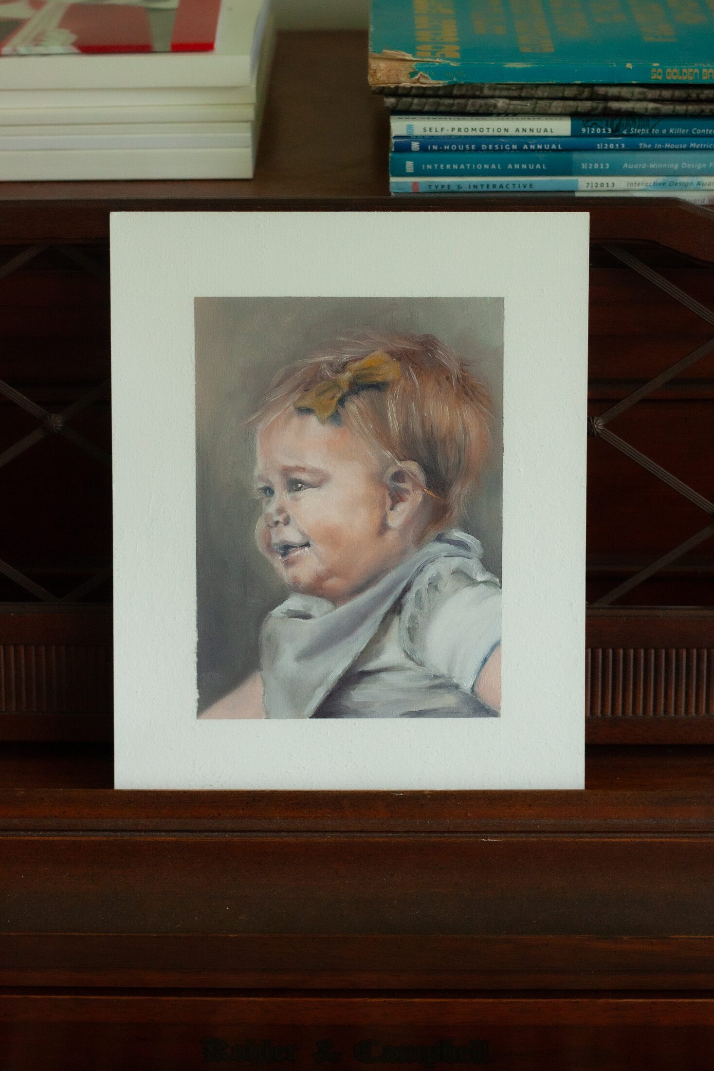 Study – Blake — additional view, oil painting by Leeann Sheely