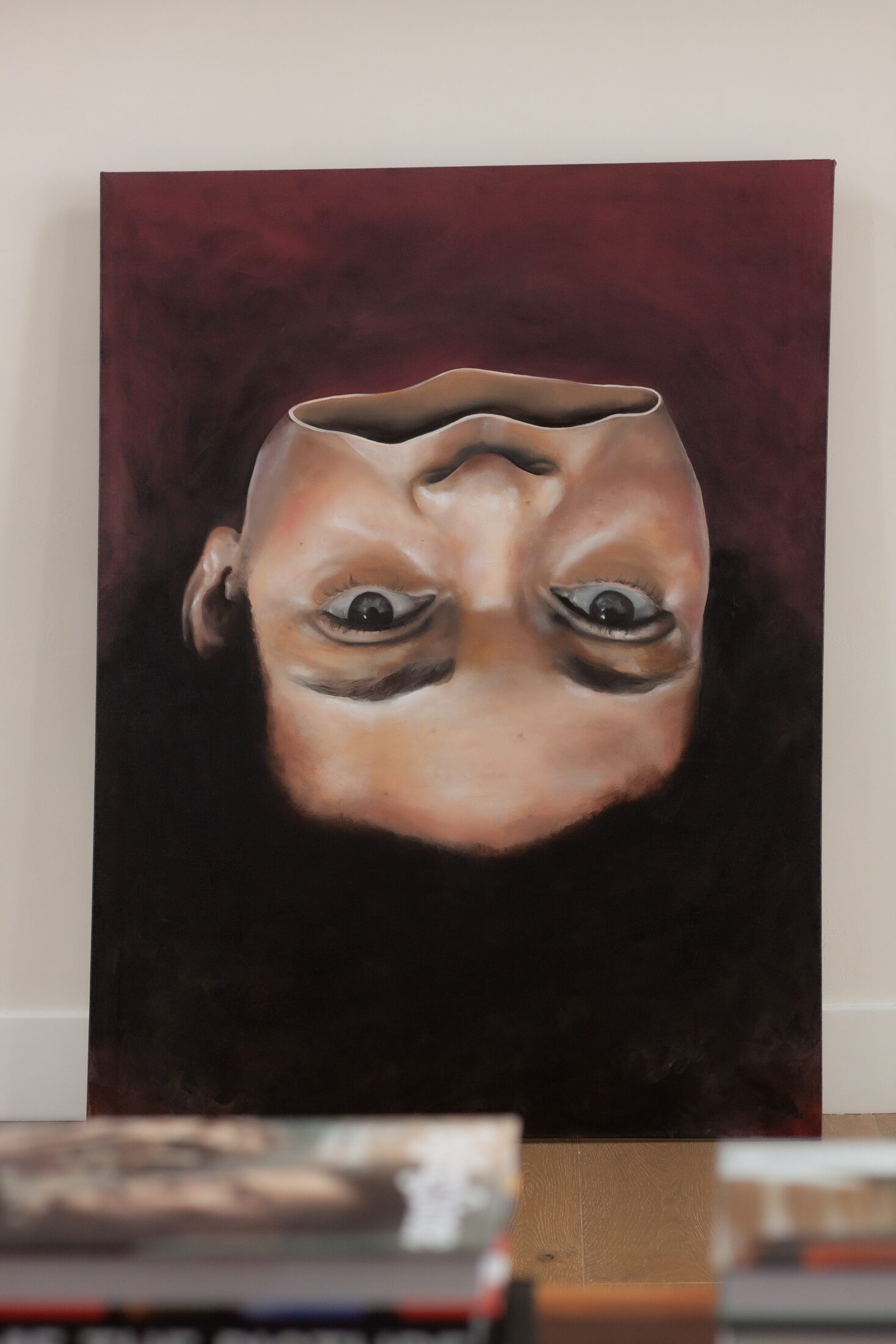 Empty — additional view, oil painting by Leeann Sheely