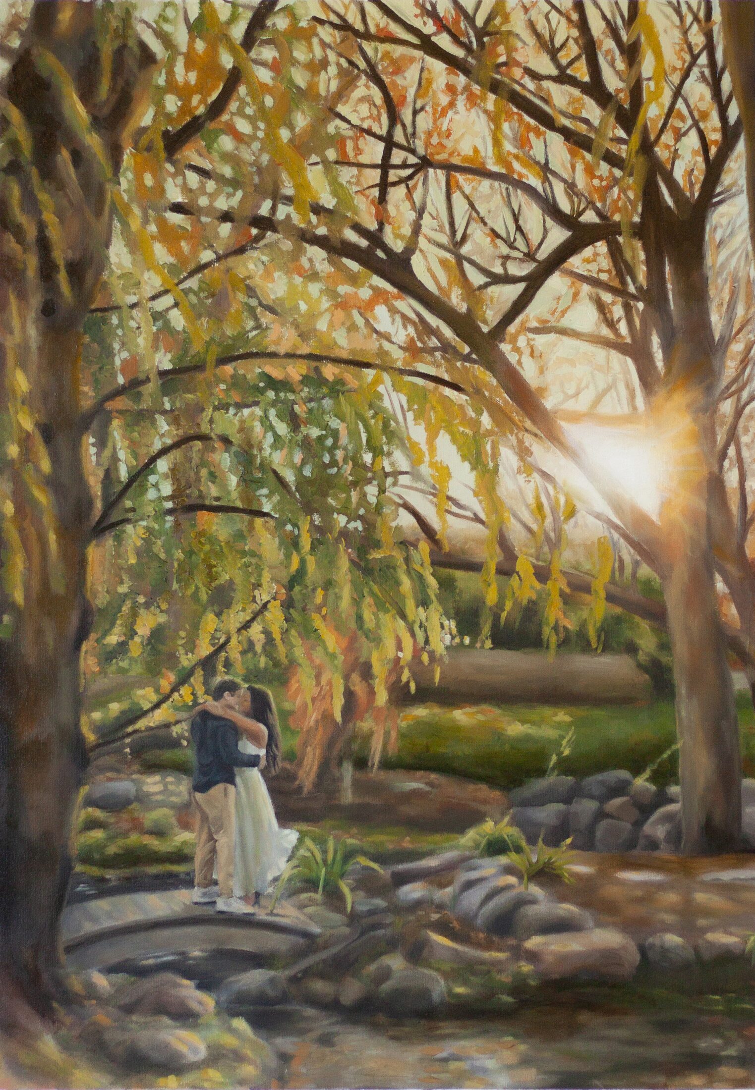 COMMISSION – LANDSCAPE — oil painting by Leeann Sheely